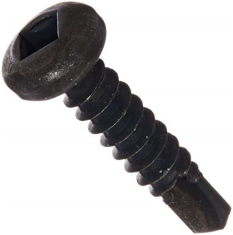 black oxide sheet metal screws|black oxide self drilling screws.